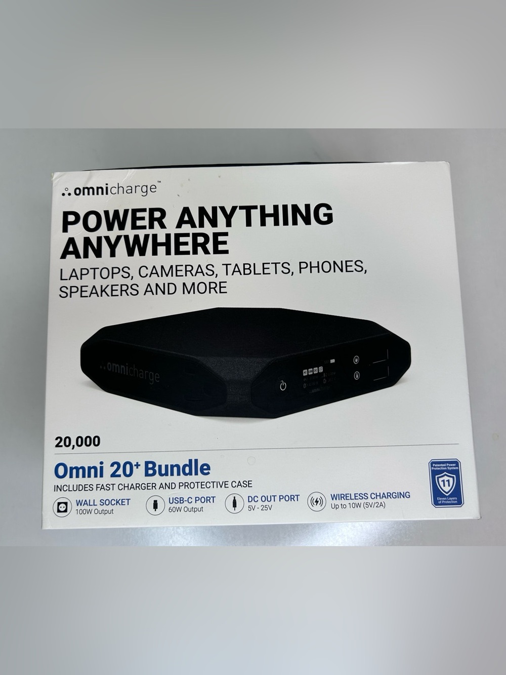 Omnicharge Omni 20+ Bundle 20000mAh Portable Power Station New
